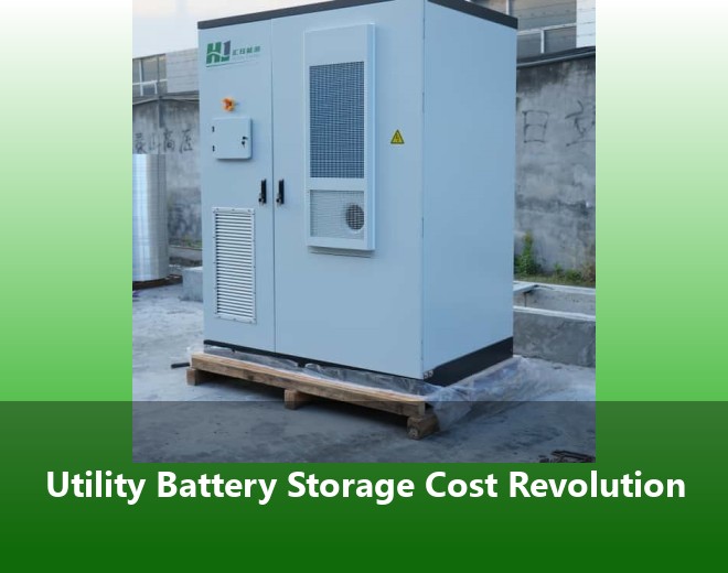Utility Battery Storage Cost Revolution